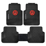 Volkswagen Universal Car Floor Premium Rubber Matting Protector / Guard (High Quality)