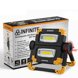 Infinite Rechargeable LED Work Light 180° rounded / 180° Square / 360°
