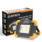 Infinite Rechargeable LED Work Light 180° rounded / 180° Square / 360°