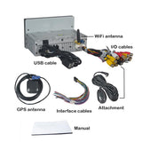 Universal 7" Android Car Stereo and Navigation system digital screen