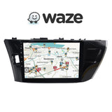 Toyota Corolla 2014 - 2016 Car Android Stereo Head Unit 10.2 inches ( Stereo and Frame )