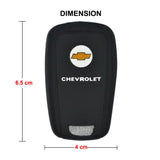 CHEVROLET Soft Silicone Car Key remote Holder (High Quality)