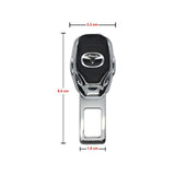Mazda Seat belt Buckle Alarm Stopper Stainless