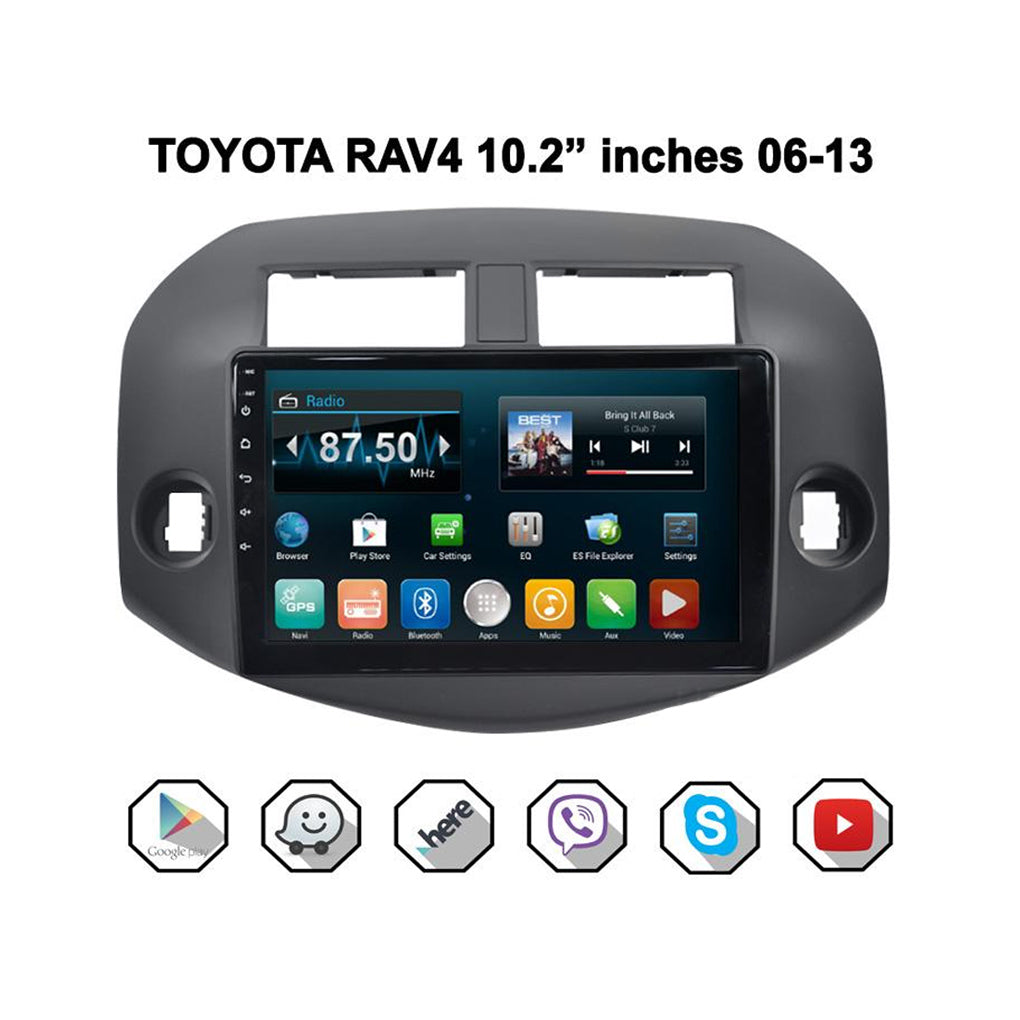 Toyota RAV4 20062013 Car Android Stereo Head Unit 10.2 inches (Stereo