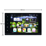 Toyota Android  Car Radio Stereo 7.2 inch Capacitive Touch Screen High Definition 1024x600