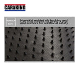 Universal Spaghetti / Coil Rubber Matting 5pcs Car Mat Floor Guard Protection