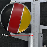 RALLIART Car Center Wheel Cap Badge Aluminum Metal Sticker