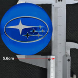 SUBARU Car Center Wheel Cap Badge Aluminum Metal Sticker