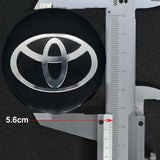 TOYOTA Car Center Wheel Cap Badge Aluminum Metal Sticker