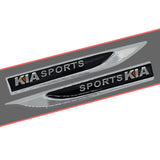 KIA Car Stickers Logo Side Emblem Badge Decals (High Quality)