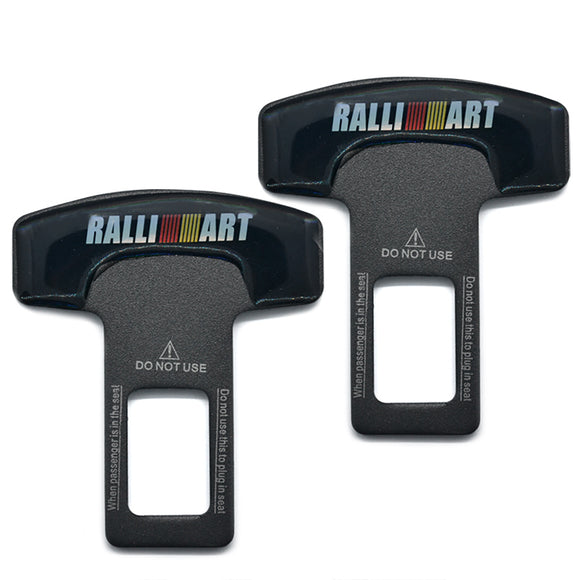 RALLIART Car Seat Belt Alarm Stopper