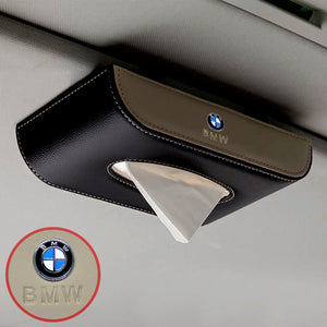 BMW Leather Tissue Box Napkin Car