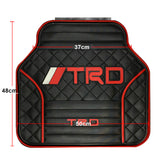 TRD Universal Car Floor Premium Rubber Matting Protector / Guard (High Quality)