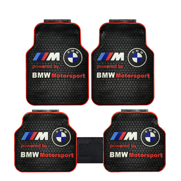 Bmw Universal Car Floor Premium Rubber Matting Protector / Guard (High Quality)