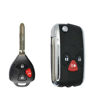 Toyota Remote Key Folding Flip Fob