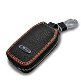 FORD Leather Metal Universal Car Key Remote Holder Car Key Case