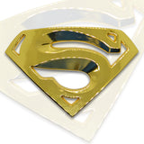 Superman 3D Auto Metal Emblem Sticker