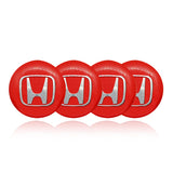 HONDA Car Center Wheel Cap Badge Aluminum Metal Sticker