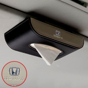Honda Leather Tissue Box Napkin Car