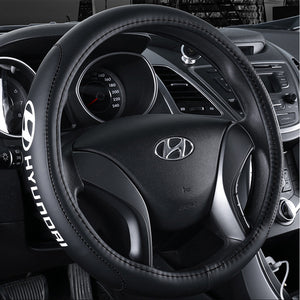 Hyundai PVC Leather Steering Wheel Cover Fits most Japanese Cars (High Quality)