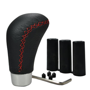 Plain Leather Shift Knob for Universal Transmission Manual and Automatic Car