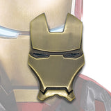 Iron Man 3D Auto Metal Emblem Sticker