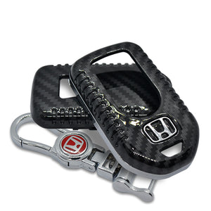 HONDA Carbon Fiber Keycase Hard Plastic Key Fob Case