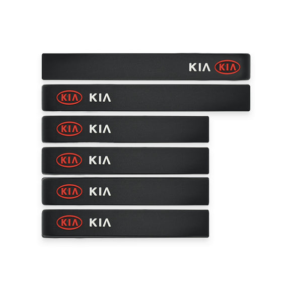 6pcs KIA Car Sticker Door Guard and Side Mirror Protector