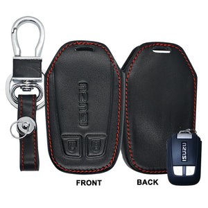 Isuzu Leather Car Key Remote Holder (High Quality)