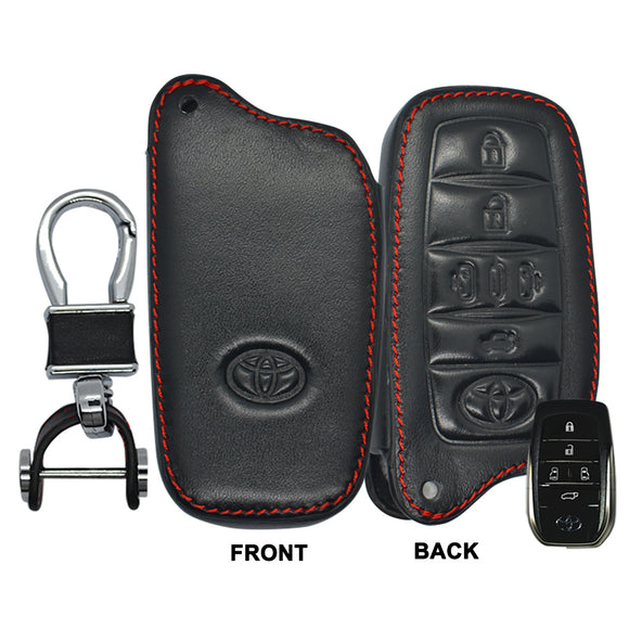 Toyota Leather Car Key Remote Holder (High Quality)
