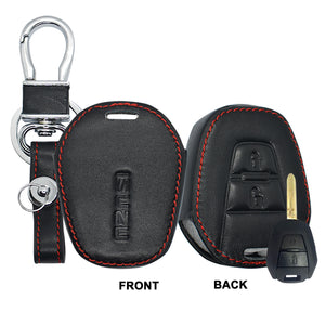 Isuzu Leather Car Key Remote Holder  (High Quality)