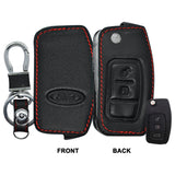 Ford Leather Car Key Remote Holder (High Quality)