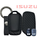 ISUZU MU-X Carbon Fiber Soft Silicone Key Fob Case