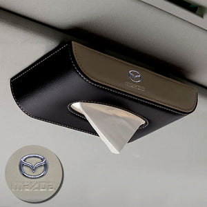 Mazda Leather Tissue Box Napkin Car