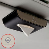 Mercedes Leather Tissue Box Napkin Car