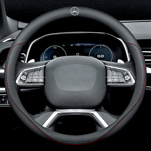 Nappa Leather Material Design Steering Wheel Cover High Quality