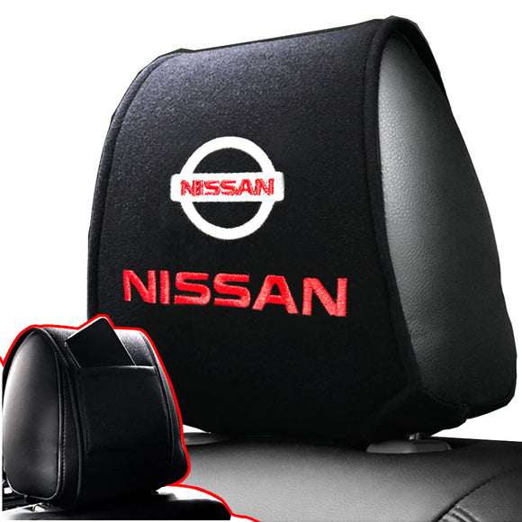 Nissan Car Headrest Cover Cotton