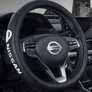 NISSAN PVC Leather Steering Wheel Cover Fits most Japanese Cars (High Quality)