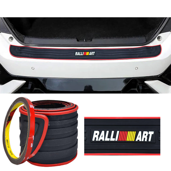 Rear Bumper Rubber Protector For Ralliart