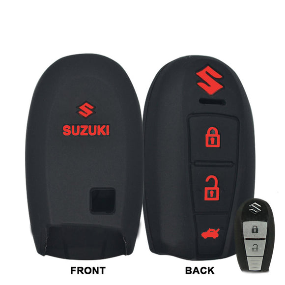 Suzuki Soft Silicone Car Key remote Holder (High Quality)