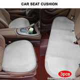 Universal Car Seat Cover Breathable PU Leather Pad Mat For Auto Chair Cushion ( 3pcs )