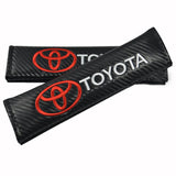 Toyota Carbon Fiber Seat Belt Shoulder (Pair / Set)