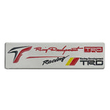 TRD Aluminum Emblem Sticker for Trd (High Quality)