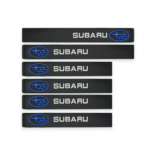 6pcs SUBARU Car Sticker Door Guard and Side Mirror Protector