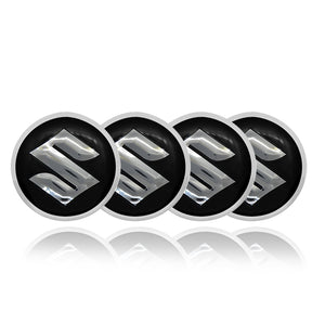SUZUKI Car Center Wheel Cap Badge Aluminum Metal Sticker