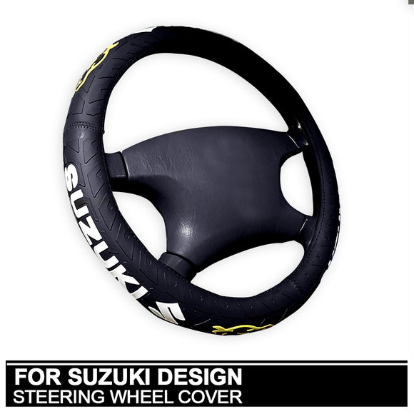 Suzuki Racing Steering Wheel Cover 38CM