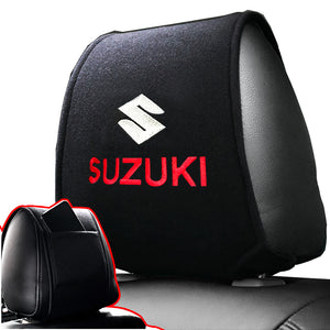 Suzuki Car Headrest Cover Cotton