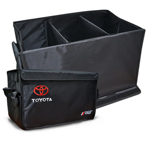 TOYOTA TRD BIG Collapsible Portable Multi-function Large Trunk Organizer