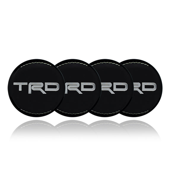 TRD Car Center Wheel Cap Badge Aluminum Metal Sticker