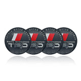 TRD Car Center Wheel Cap Badge Aluminum Metal Sticker